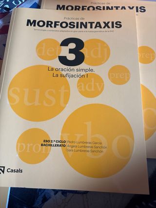 Prácticas de Morfosintaxis 5 Subordinación adje...