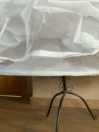 Cancan Fallera Adulta Blanco