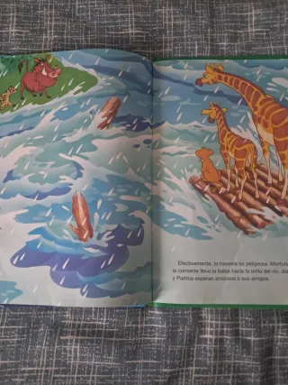 Libro Simba y la terrible tormenta