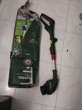 Parkside® PRTA 20-Li C3 - Desbrozadora con batería de 20 V, sin batería ni Cargador, Recortadora, Ancho de Corte: 24 cm Aprox