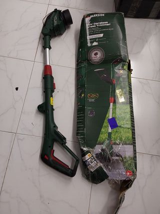 Parkside® PRTA 20-Li C3 - Desbrozadora con batería de 20 V, sin batería ni Cargador, Recortadora, Ancho de Corte: 24 cm Aprox