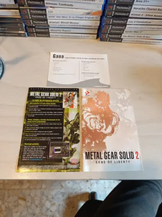 Metal Gear Solid 2 PS2 Completo