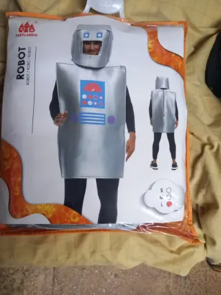 Disfraz Robot Partilandia Talla L
