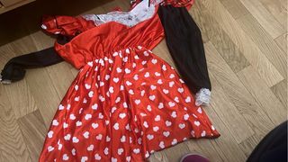Travestimento carnevale Minnie Cuori