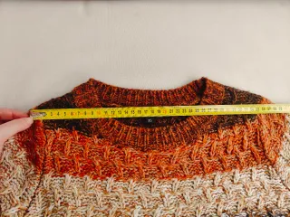 Jersey Koroshi rayas marrones y naranjas XS