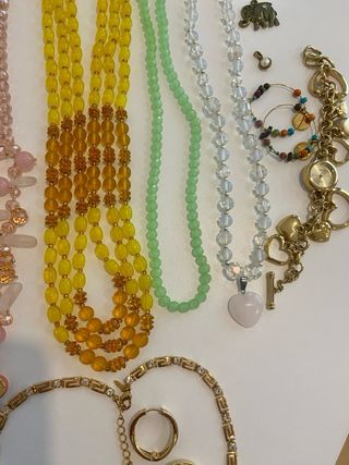 Lote Joyería Collares Pulseras Relojes