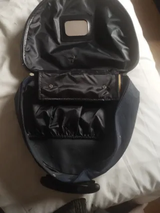 Neceser rígido azul