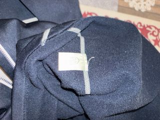 Pile firmati Mico mezza zip blu uomo