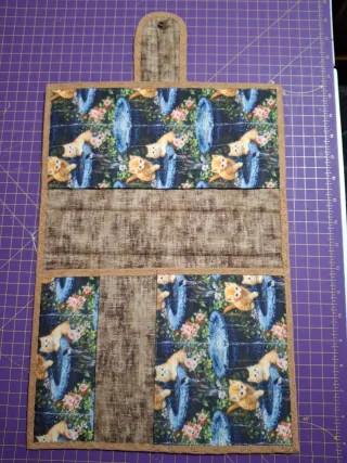 Funda agenda gatitos y fuentes