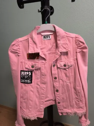 Cazadora Zara Edición Especial Rosa