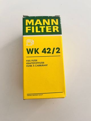 Filtro combustible Mann Filter WK 42/2