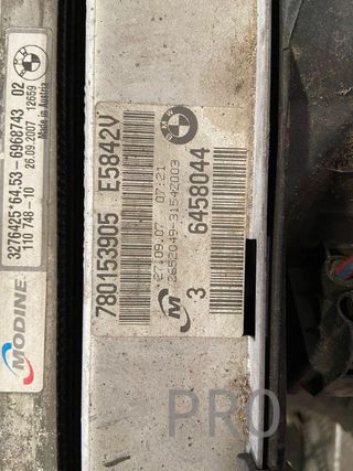 BMW serie 1 conjunto de radiadores