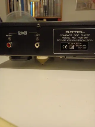 Lector CD Rotel RCD-951 Negro