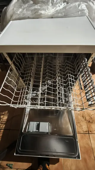 Lavavajillas Bosch Blanco y madera