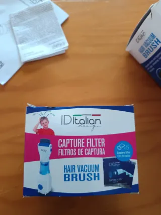 Máquina antipiojos iDItalian con filtros