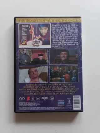 El Terror de los Tongs DVD Christopher Lee