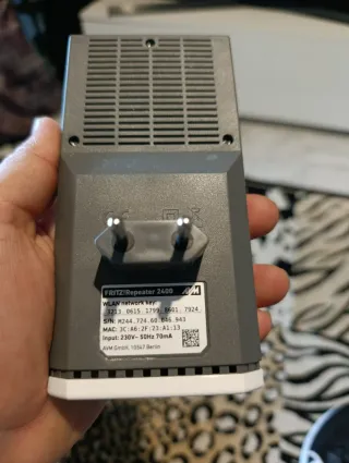 Dos Repetidor FRITZ! WLAN