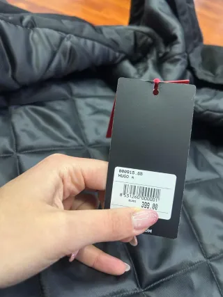 Giubbotto Hugo Nero Taglia XS