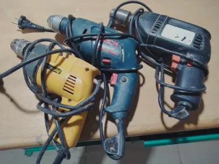 Lote 3 Taladros Eléctricos