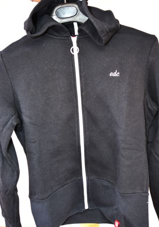 Sudadera EDC Negra con Cremallera