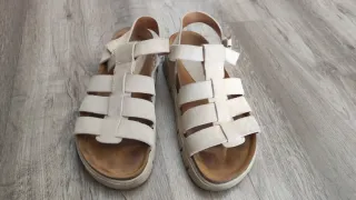 Sandalias Mustang Beige Talla 37