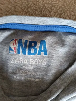 Lote 2 camisetas niño 5-6 años