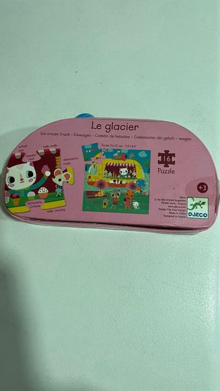 Puzle niño niña juego mesa