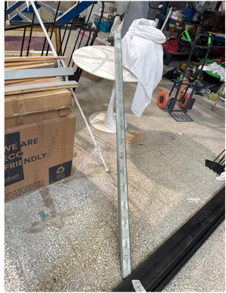 Cama individual Ikea Lillesand metal negro