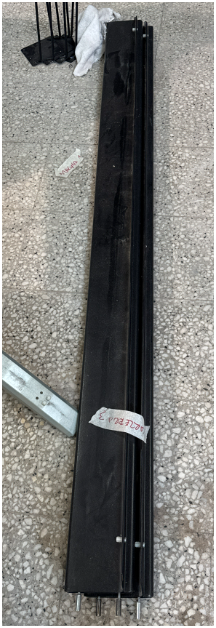 Cama individual Ikea Lillesand metal negro