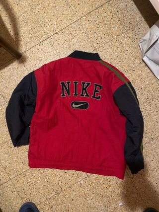 Bomber Nike Vintage Rossa Nera Taglia L