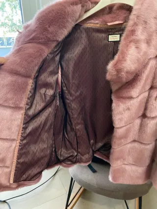 Nenette - Elegante Pelliccia Ecologica Rosa