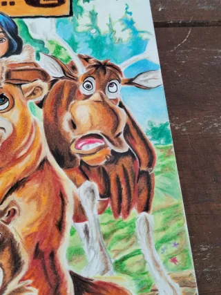 Ritratto Koda Fratello Orso 2 24x33cm