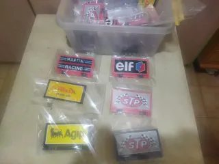 Pancarta Shell Helix con luces Scalextric