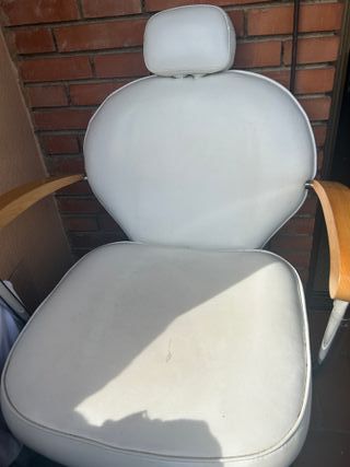 Silla estética/peluquería blanca