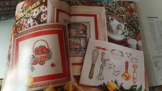 Revista Cocinas 1 punto de cruz. Creaciones Artime