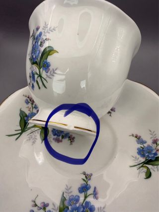 Taza de té Royal “Albert Forget-Me-Not”