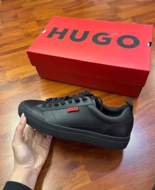 Sneakers Hugo Nere Tg 39 con scatola compresa