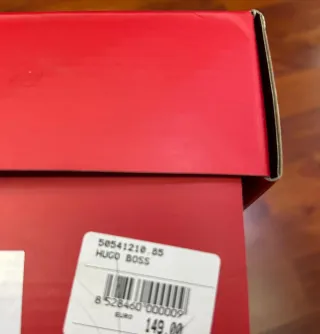 Sneakers Hugo Nere Tg 39 con scatola compresa