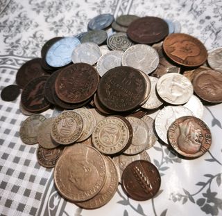 Lote 96 Monedas Antiguas del Reino de Italia