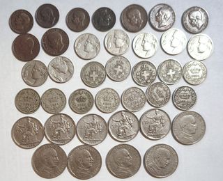 Lote 96 Monedas Antiguas del Reino de Italia