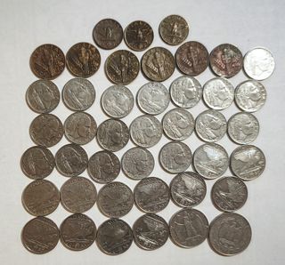 Lote 96 Monedas Antiguas del Reino de Italia
