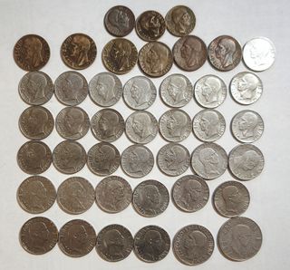 Lote 96 Monedas Antiguas del Reino de Italia