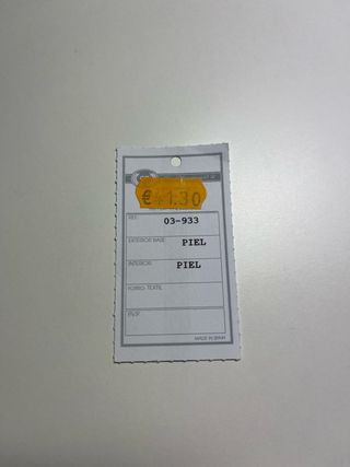 Cartera CP Pascual Hombre Cuero Marrón Nueva