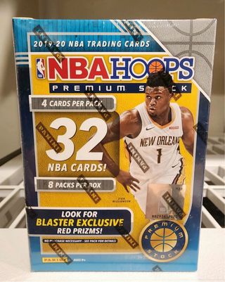 2019-20 NBA Hoops Premium Stock Blaster Box