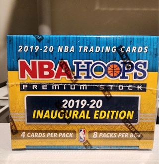 2019-20 NBA Hoops Premium Stock Blaster Box