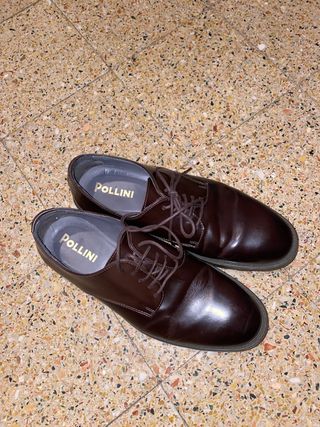 Scarpe Pollini eleganti marroni Tg 40