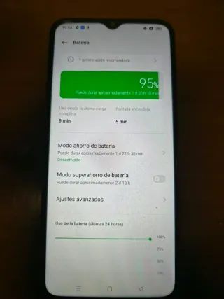 Teléfono Móvil Oppo A17 azul