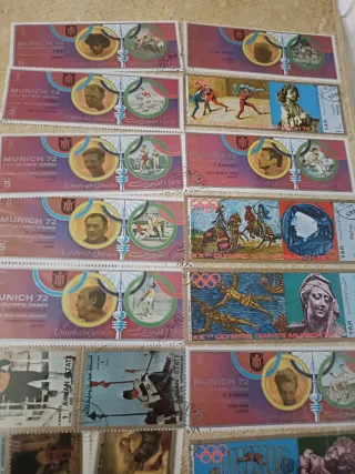 Lote de sellos de varios países