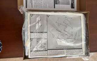 Maqueta Vintage H.M.S. Beagle (Charles Darwin).