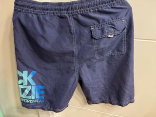 Bañador niño azul con logo